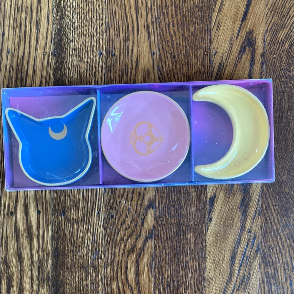 Sailor Moon Trinket Dish Set
